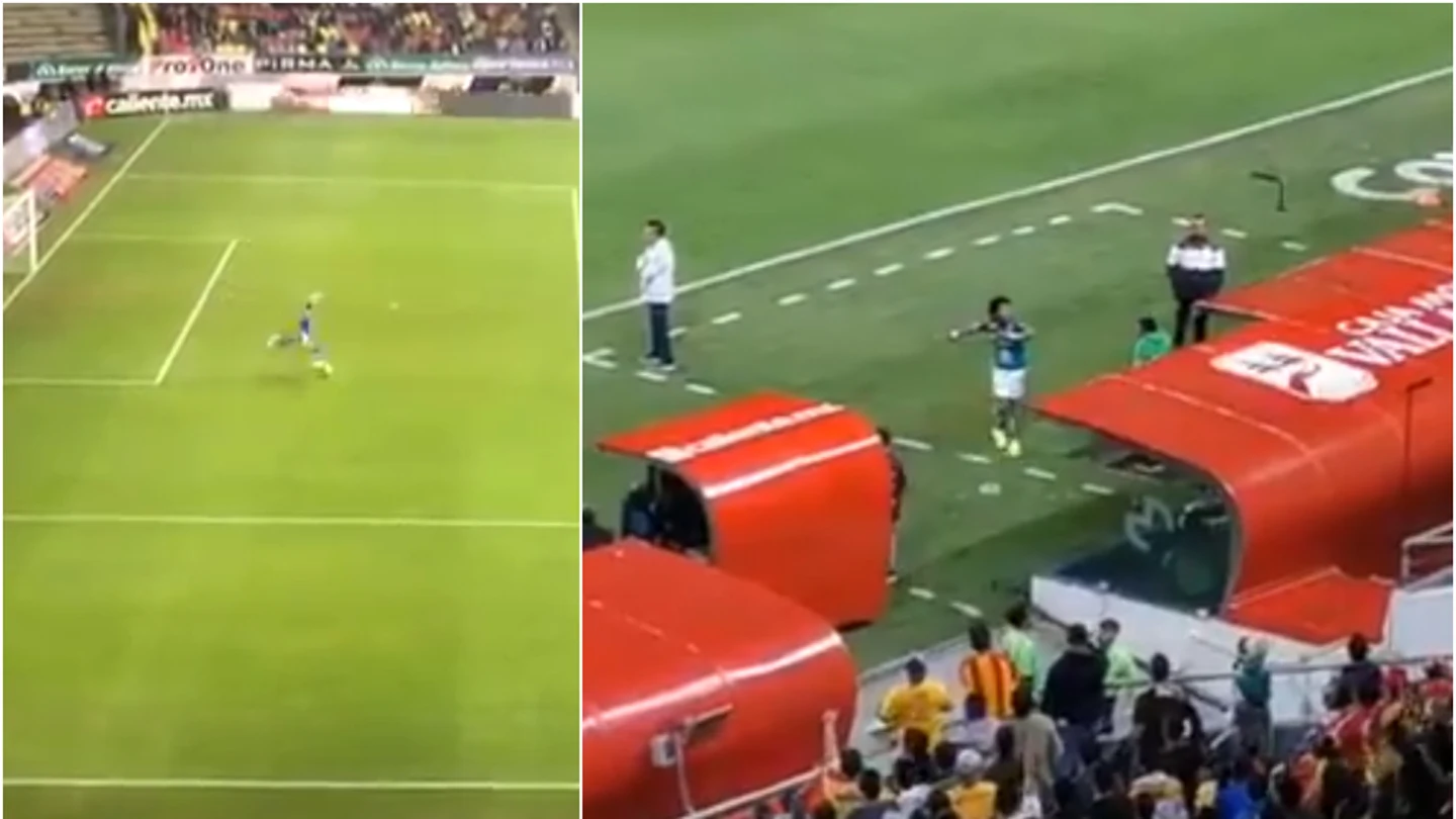 Momentos de los gritos homófobos en un partido en México Momentos de los gritos homófobos en un partido en México