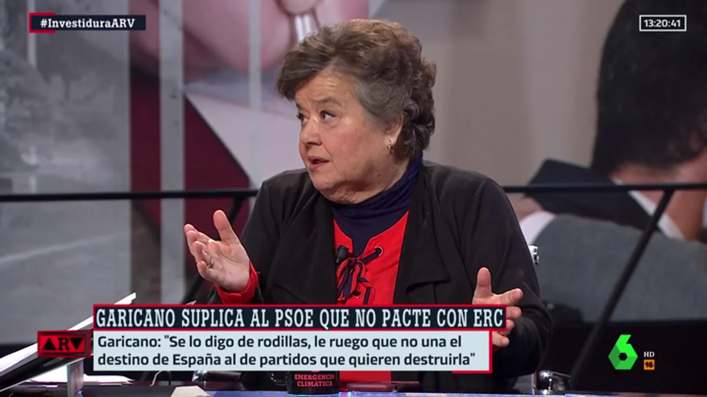 Cristina Almeida, en Al Rojo Vivo Cristina Almeida, en Al Rojo Vivo