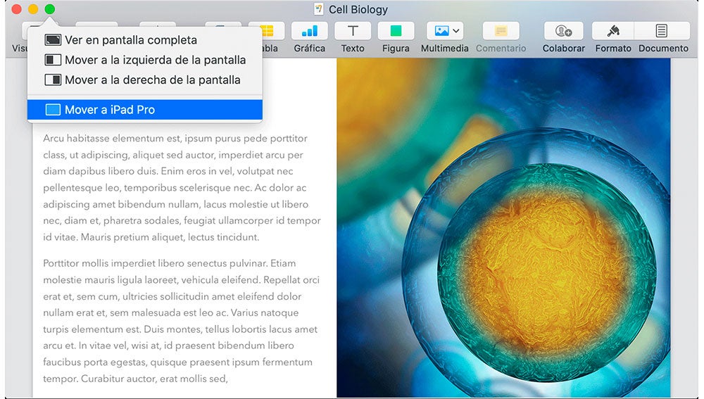Moviendo la pantalla