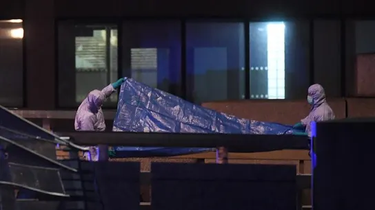 Lugar donde se produjo el atentado en el puente de Londres Lugar donde se produjo el atentado en el puente de Londres