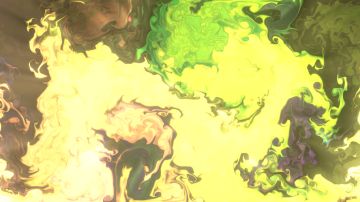 Captura de pantalla de la app 'Fluid Simulation'