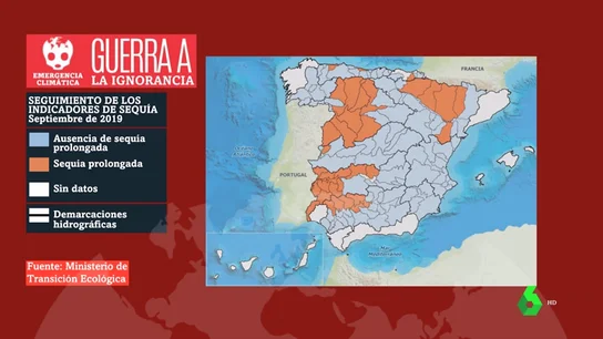 Así afecta la sequía a España Así afecta la sequía a España