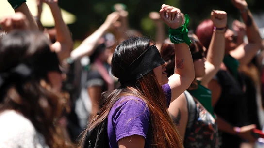 Coreografía de las feministas chilenas Coreografía de las feministas chilenas
