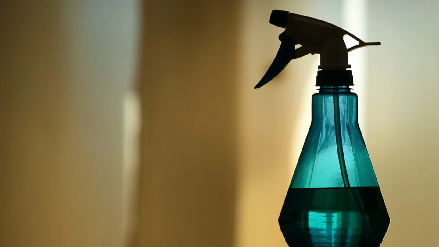 Imagen de archivo de un pulverizador de agua. Imagen de archivo de un pulverizador de agua.