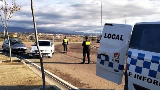 Coche de un hombre que sufría un ictus Coche de un hombre que sufría un ictus