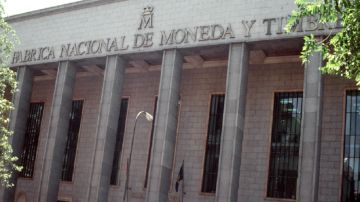 Fachada de la Fábrica Nacional de la Moneda y Timbre (Archivo)