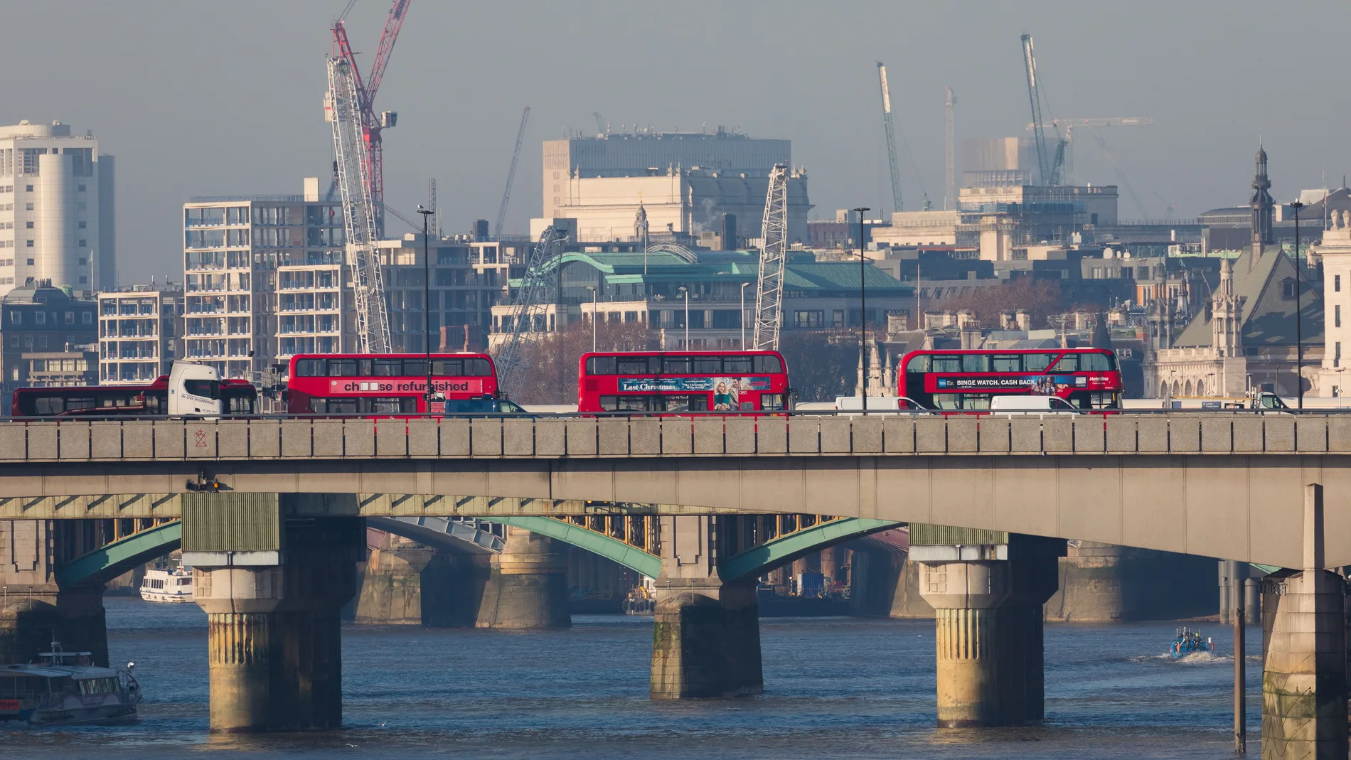 Puente de Londres donde tuvo lugar el atentado terrorista
