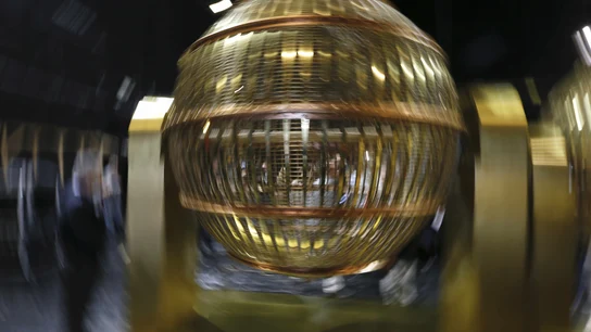 Los bombos de la Lotería de Navidad Los bombos de la Lotería de Navidad