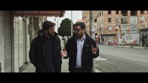 Gonzo y el periodista Fernando Molina Gonzo y el periodista Fernando Molina