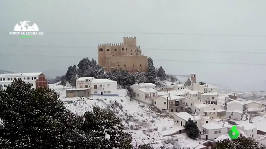 Imagen de un paisaje nevado Imagen de un paisaje nevado