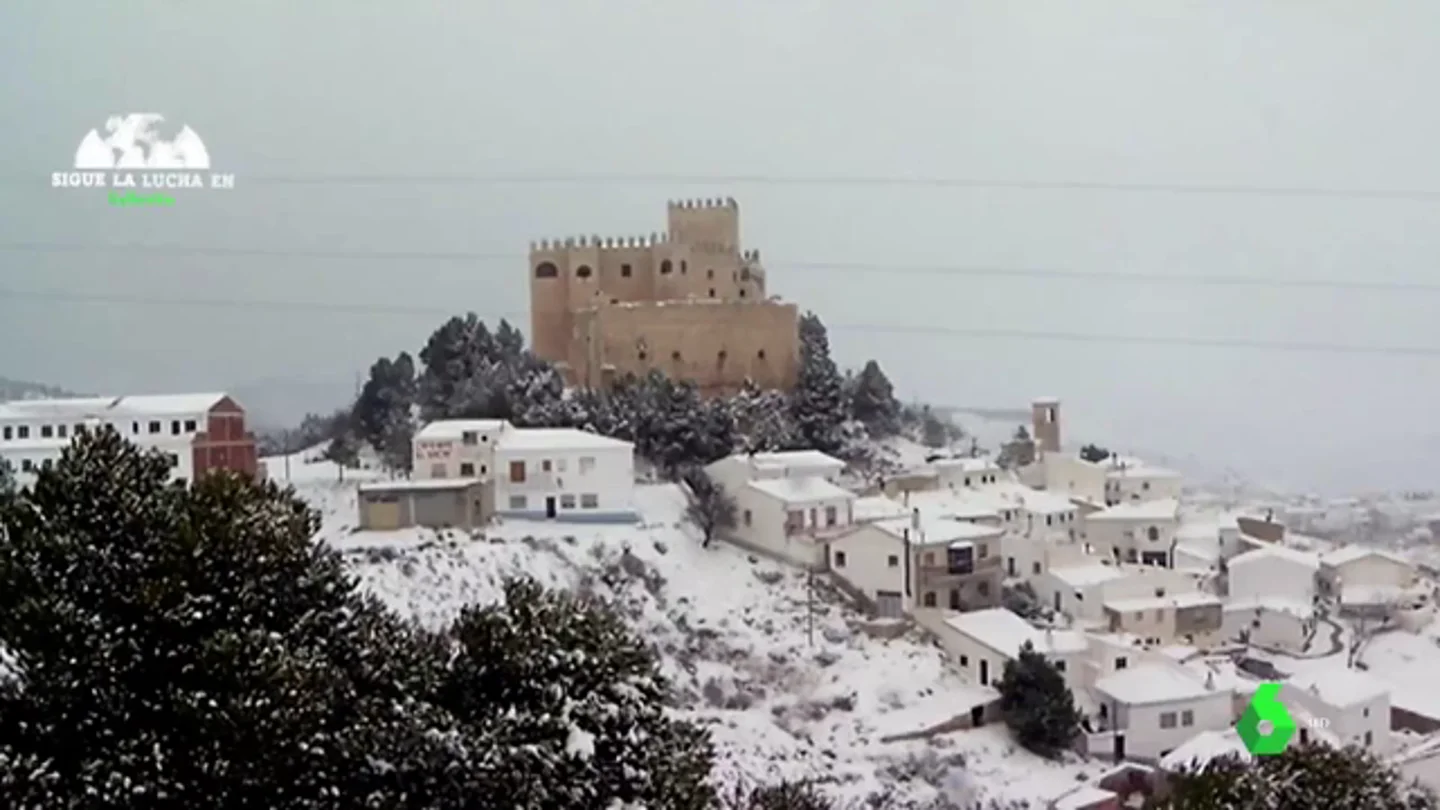 Imagen de un paisaje nevado Imagen de un paisaje nevado