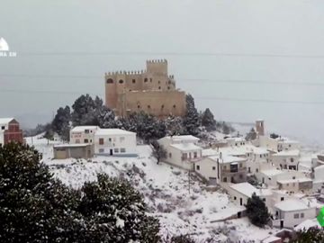 Imagen de un paisaje nevado Imagen de un paisaje nevado