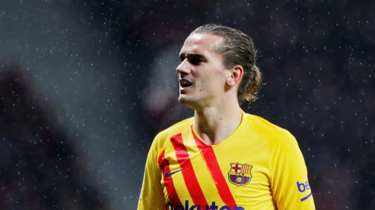 Antoine Griezmann, en el Metropolitano Antoine Griezmann, en el Metropolitano