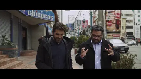 Gonzo y el periodista Fernando Molina Gonzo y el periodista Fernando Molina