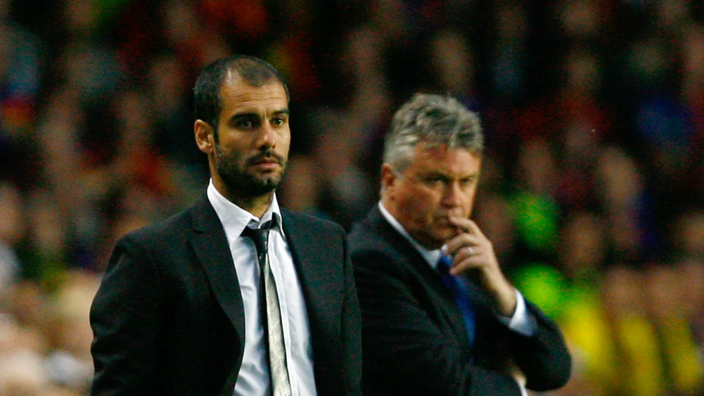 Guardiola, en la semifinal de Champions ante el Chelsea Guardiola, en la semifinal de Champions ante el Chelsea