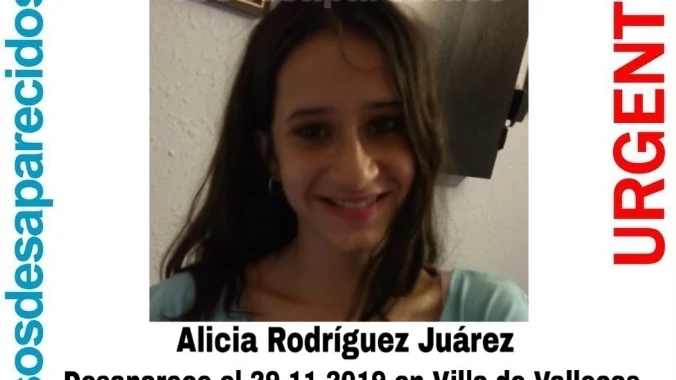 Alicia Rodríguez Juárez, desaparecida en Madrid