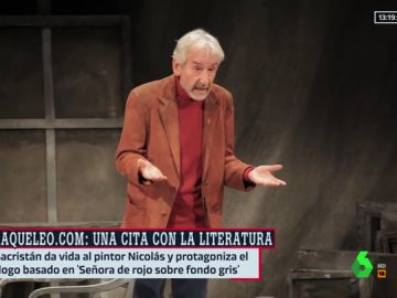 El emocionante relato de José Sacristán de 'Señora de rojo sobre fondo gris' en directo: "Es un momento mágico" El emocionante relato de José Sacristán de 'Señora de rojo sobre fondo gris' en directo: "Es un momento mágico"
