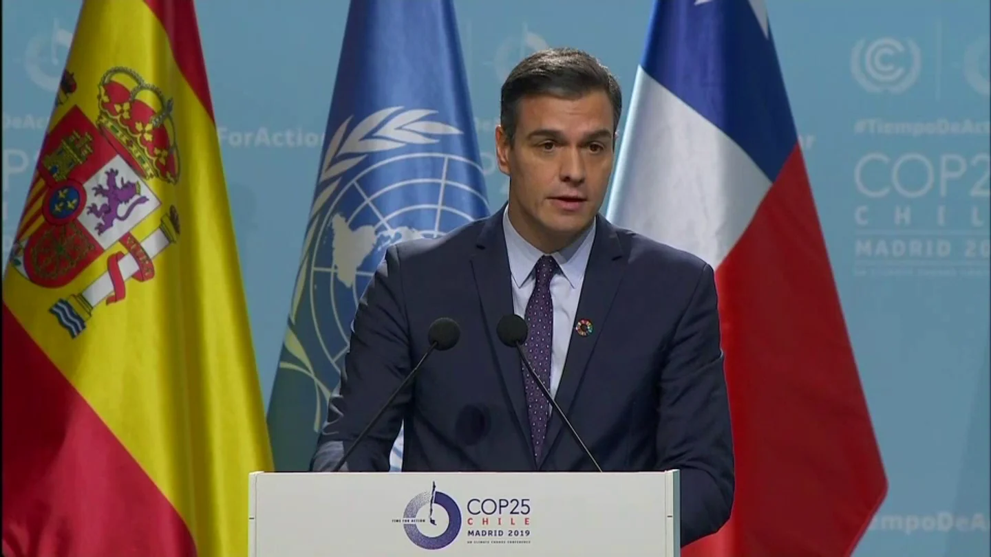 Pedro Sánchez, en la Cumbre del Clima Pedro Sánchez, en la Cumbre del Clima