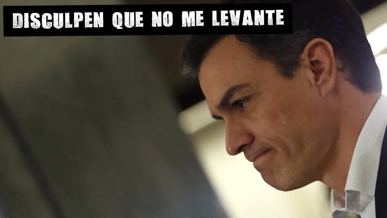 Disculpen que no me levante