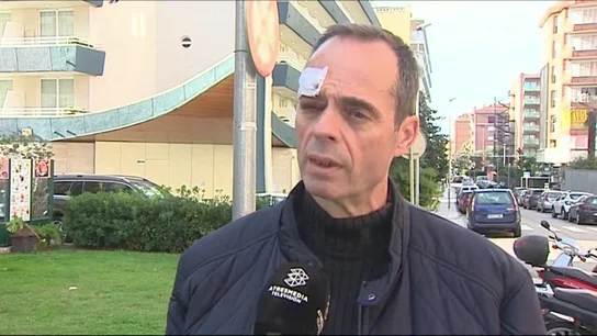 Habla el vigilante de tren salvajemente agredido en Blanes: "Quiero jubilarme si para entonces sigo vivo" Habla el vigilante de tren salvajemente agredido en Blanes: "Quiero jubilarme si para entonces sigo vivo"