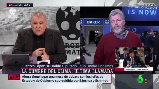 Antonio García Ferreras y Juantxo López de Uralde Antonio García Ferreras y Juantxo López de Uralde