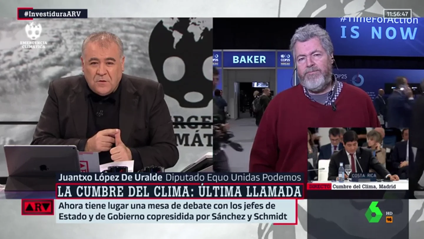 Antonio García Ferreras y Juantxo López de Uralde Antonio García Ferreras y Juantxo López de Uralde