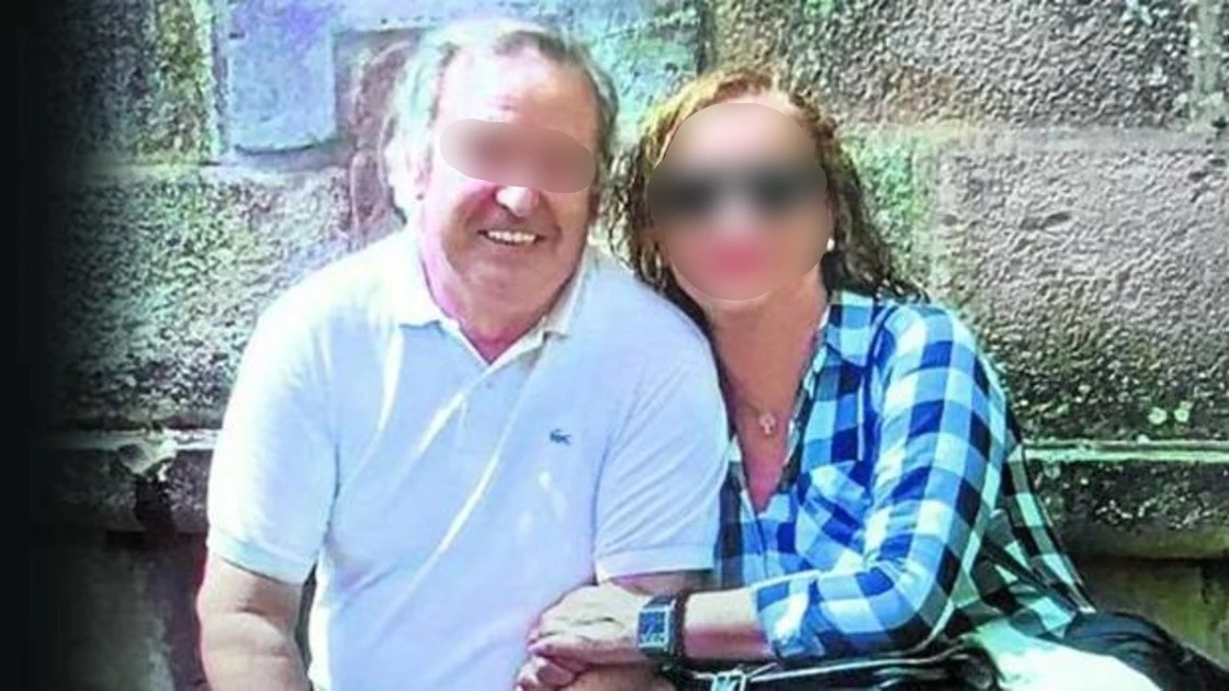 Jesús Mari junto a su mujer, acusada del crimen de Castro Urdiales