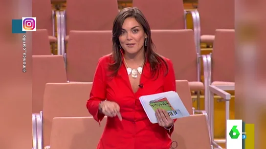 Mónica Carrillo en un casting para presentar 'El diario de Patricia' Mónica Carrillo en un casting para presentar 'El diario de Patricia'