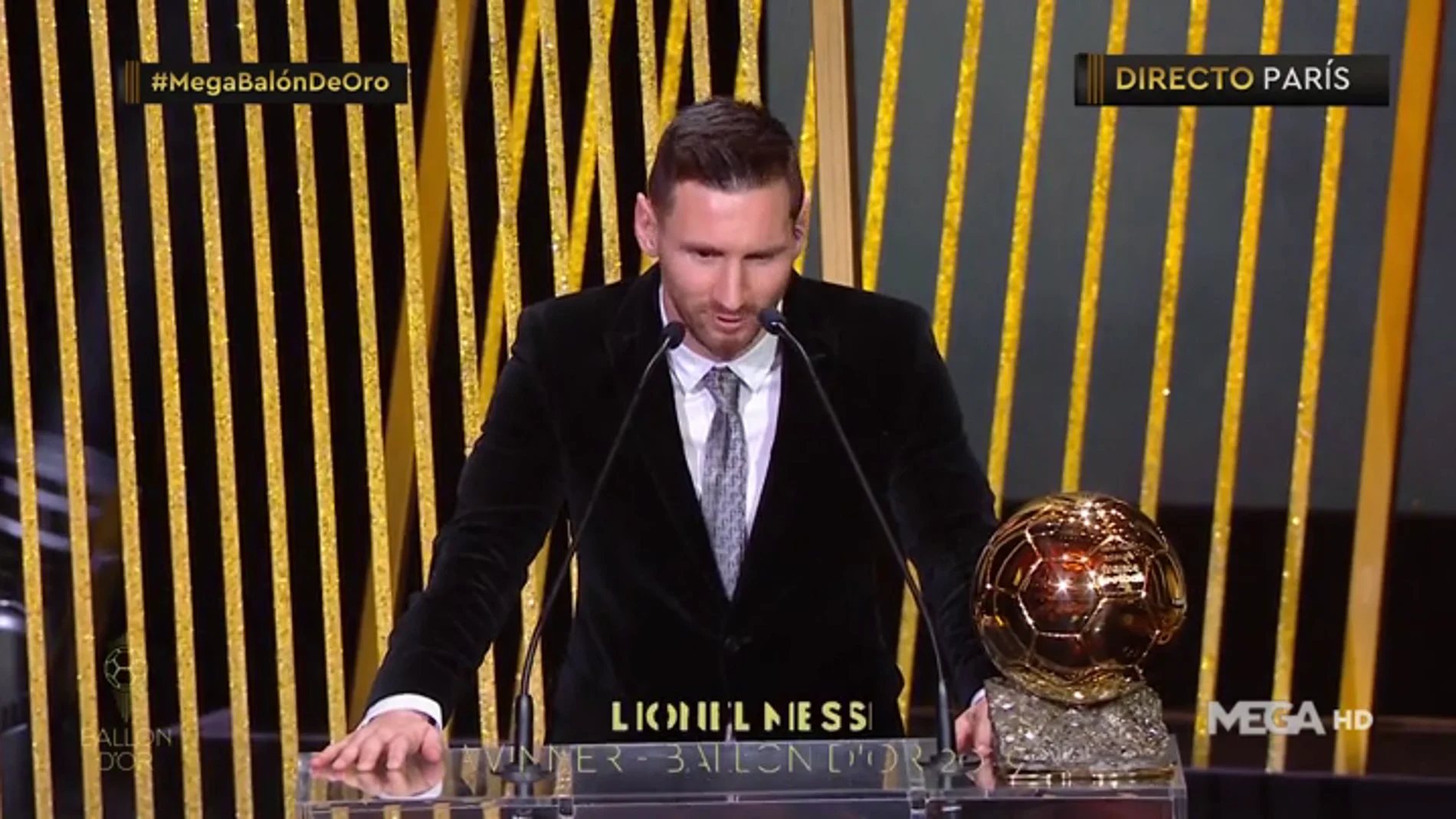 Leo Messi, tras ganar el Balón de Oro: "Se va acercando el momento de la retirada"