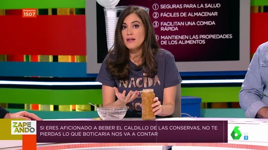 Boticaria García regresa a Zapeando para hablar sobre las conservas Boticaria García regresa a Zapeando para hablar sobre las conservas