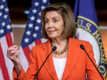 La presidenta del Congreso, la demócrata Nancy Pelosi La presidenta del Congreso, la demócrata Nancy Pelosi