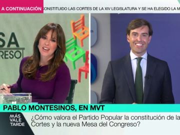 Pablo Montesinos: "Por culpa de Vox, hoy la izquierda está más representada en la Mesa" Pablo Montesinos: "Por culpa de Vox, hoy la izquierda está más representada en la Mesa"