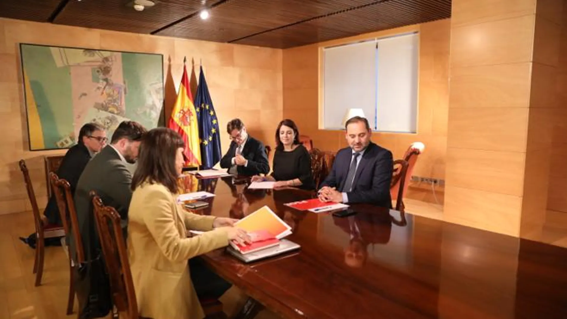 Reunión ERC-PSOE