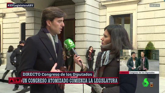 Pablo Montesinos habla con María Llapart Pablo Montesinos habla con María Llapart