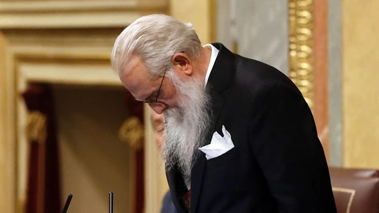 Agustín Zamarrón pide perdón en el Congreso Agustín Zamarrón pide perdón en el Congreso