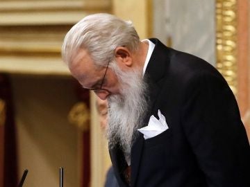 Agustín Zamarrón pide perdón en el Congreso Agustín Zamarrón pide perdón en el Congreso