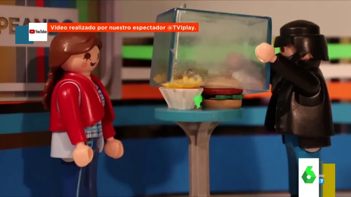 El caso de la hamburguesa de Zapeando en versión clicks El caso de la hamburguesa de Zapeando en versión clicks
