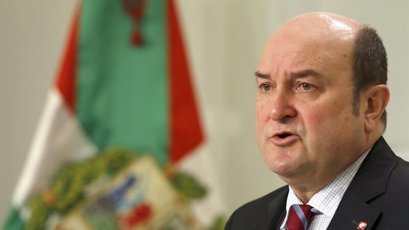El presidente del PNV, Andoni Ortuzar