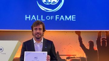 Fernando Alonso, por segunda vez en el Hall of Fame