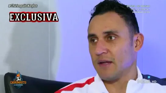 Keylor Navas a Edu Aguirre: "¿El Real Madrid? Hay cosas que no sé por qué pasan, pero pasan" Keylor Navas a Edu Aguirre: "¿El Real Madrid? Hay cosas que no sé por qué pasan, pero pasan"