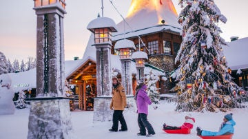 Cruzando al Ártico en Rovaniemi
