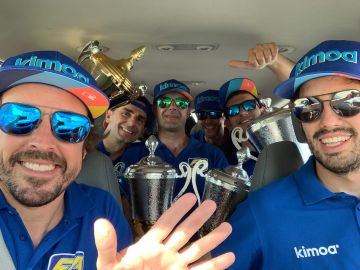 Fernando Alonso, tras otro éxito Fernando Alonso, tras otro éxito