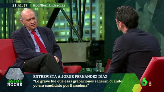 Jorge Fernández Díaz en laSexta Noche Jorge Fernández Díaz en laSexta Noche