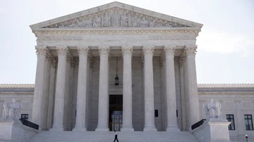 Imagen de Archivo de la fachada del Tribunal Supremo de EEUU. 