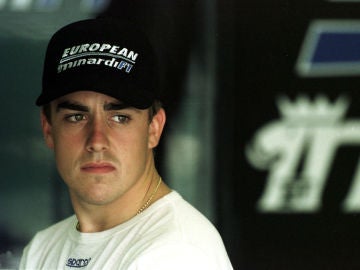 Fernando Alonso, con Minardi Fernando Alonso, con Minardi