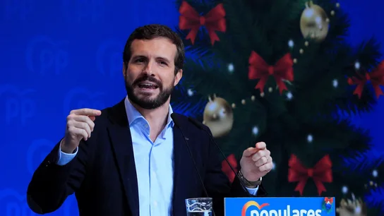 El presidente del PP, Pablo Casado El presidente del PP, Pablo Casado