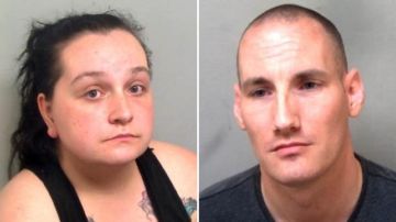 Jessica Fry y Mark Gable, detenidos por grabar vídeos abusando sexualmente de menores.