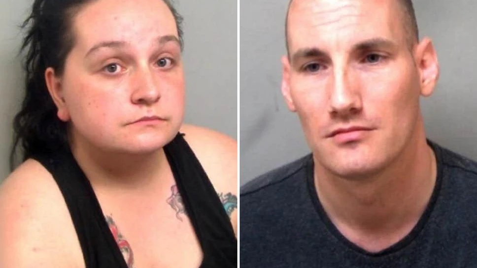 Jessica Fry y Mark Gable, detenidos por grabar vídeos abusando sexualmente de menores.