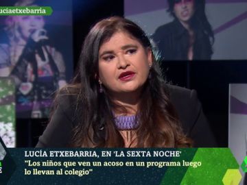 Lucía Etxebarría en laSexta Noche Lucía Etxebarría en laSexta Noche