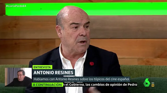 Antonio Resines desmonta los tópicos sobre el cine: ni todos son rojos, ni todas las películas son de la Guerra Civil